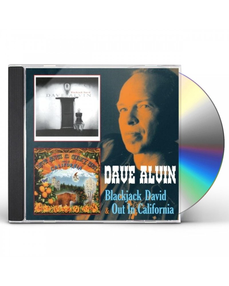 Dave Alvin BLACKJACK DAVID / OUT IN CALIFORNIA CD $4.64 CD