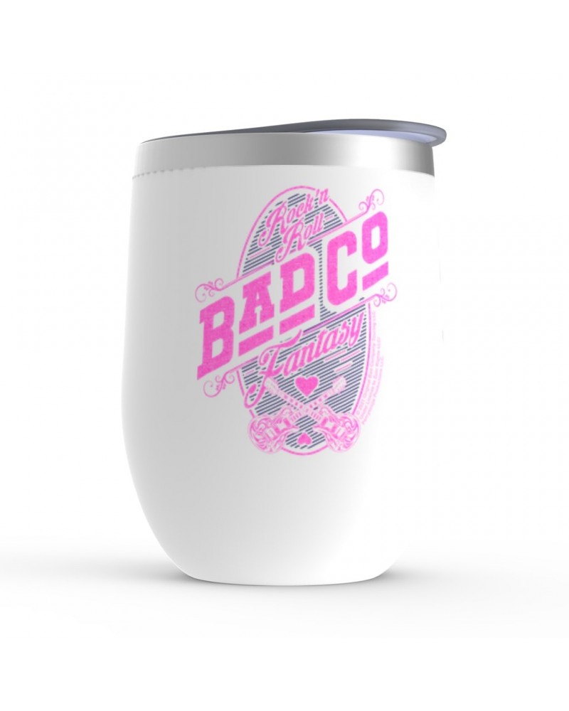 Bad Company Wine Tumbler | Rock N' Roll Fantasy Pink Stemless Wine Tumbler $10.56 Drinkware