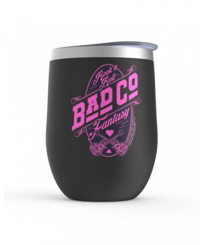 Bad Company Wine Tumbler | Rock N' Roll Fantasy Pink Stemless Wine Tumbler $10.56 Drinkware