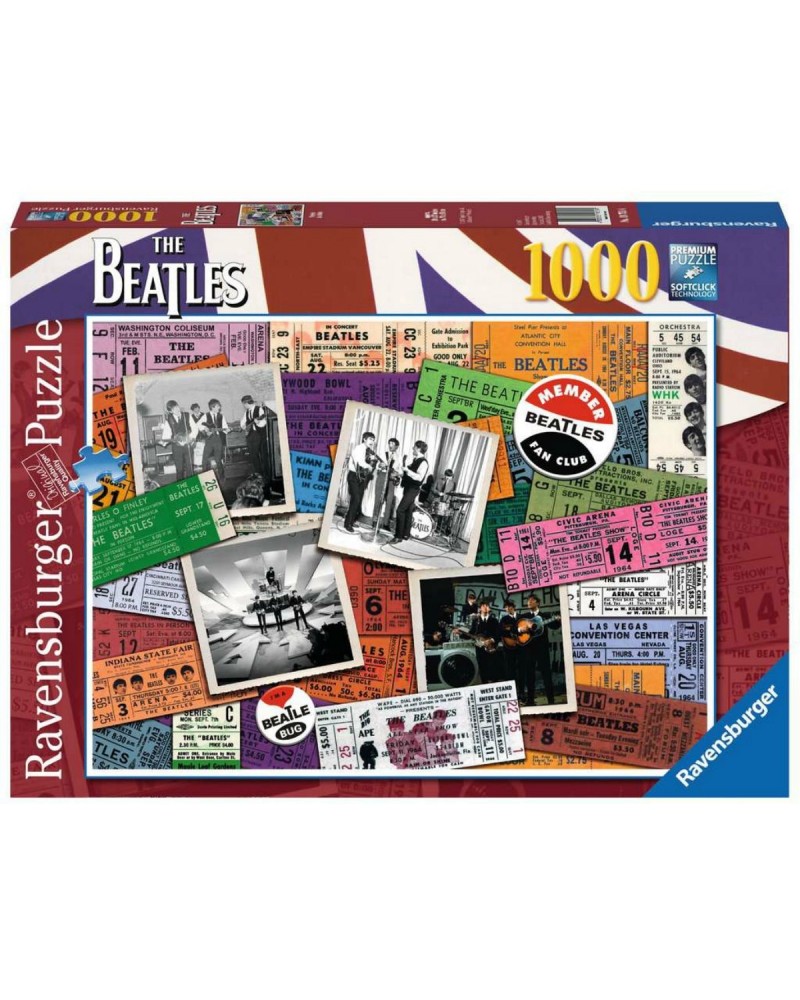 The Beatles Ticket Stub 1000 Piece Puzzle $10.50 Puzzles