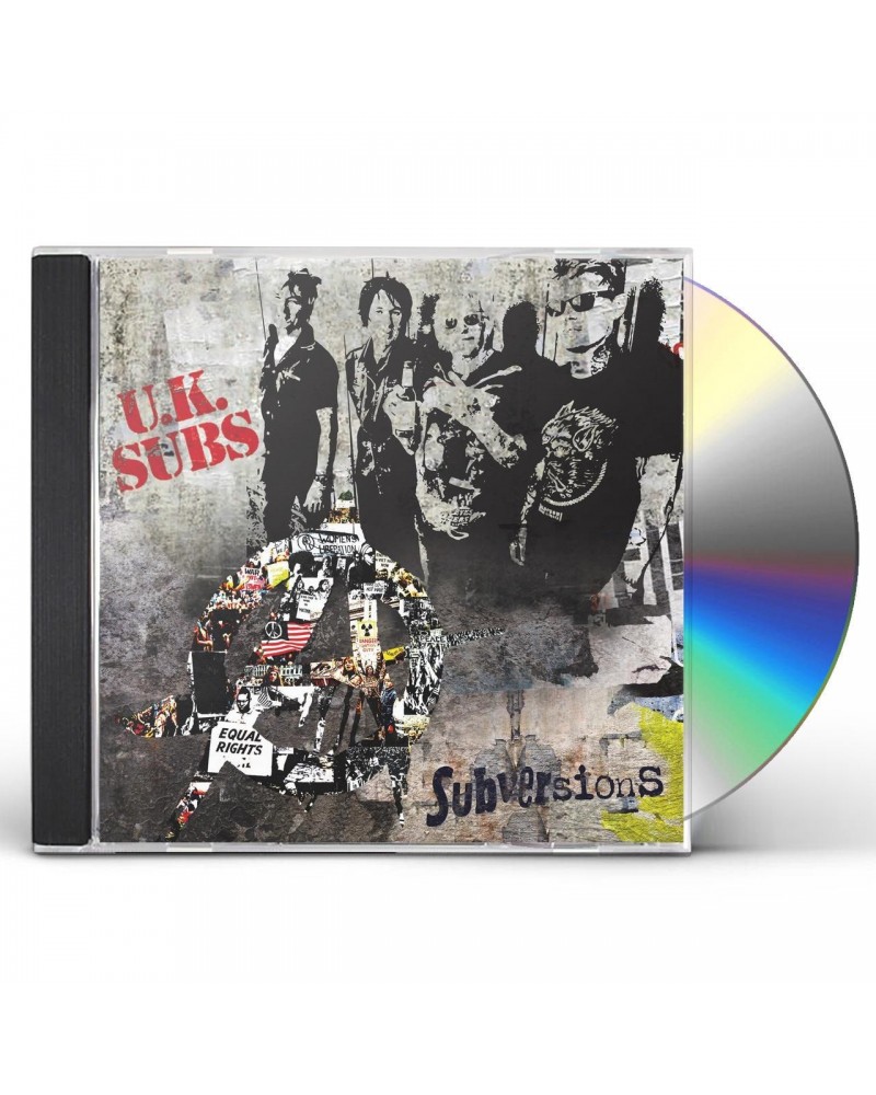 U.K. Subs SUBVERSIONS CD $5.25 CD