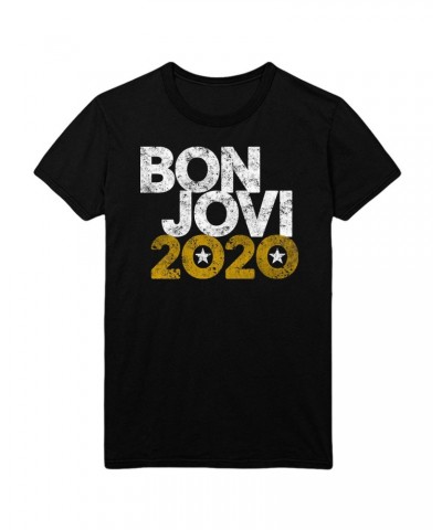 Bon Jovi 2020 Black Tee $9.50 Shirts