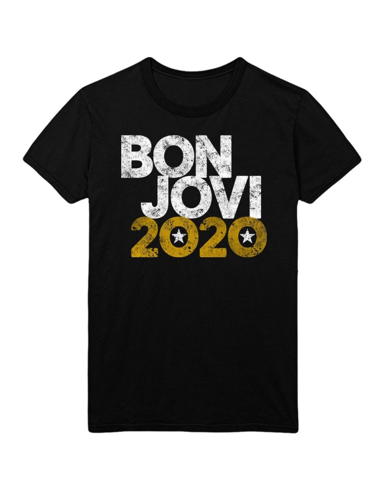 Bon Jovi 2020 Black Tee $9.50 Shirts