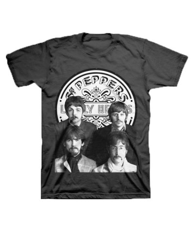 The Beatles Sgt. Pepper Group Logo T-Shirt $9.30 Shirts