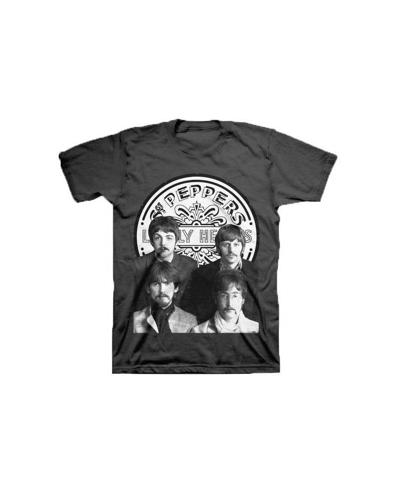 The Beatles Sgt. Pepper Group Logo T-Shirt $9.30 Shirts