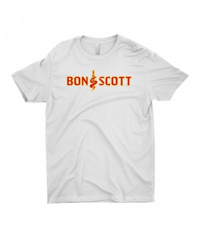 Bon Scott T-Shirt | Bon Dagger And Snake Shirt $9.73 Shirts