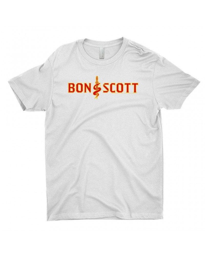 Bon Scott T-Shirt | Bon Dagger And Snake Shirt $9.73 Shirts