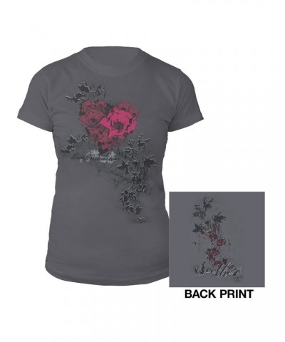 Seether Girls Rose Heart Tee $2.24 Shirts