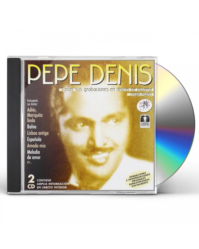 Pepe Denis TODAS SUS GRABACIONES EN DISCOS DE PIZARRA CD $7.80 CD