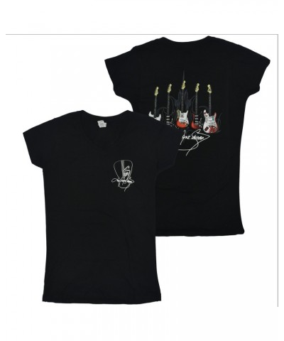 Kenny Wayne Shepherd MULTI GUITAR WOMENS BLACK T-SHIRT $11.06 Shirts