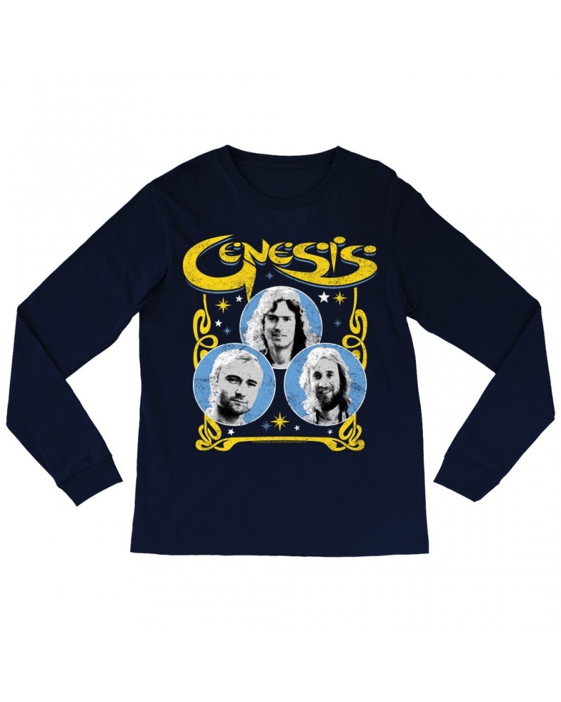 Genesis Long Sleeve Shirt | Three Sides Live Design Shirt $13.78 Shirts