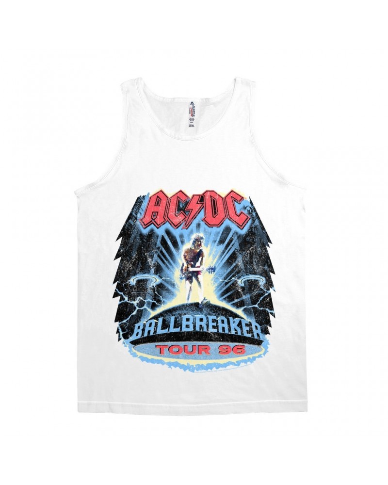 AC/DC Unisex Tank Top | Ballbreaker Tour '96 Distressed Shirt $7.73 Shirts