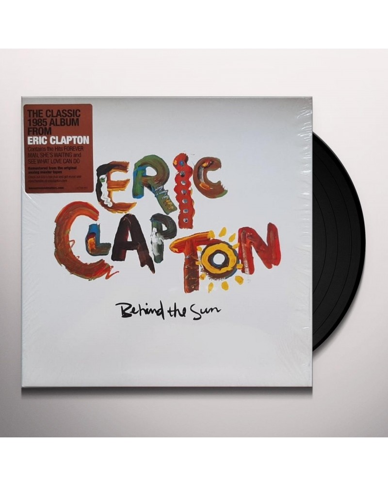 Eric Clapton Behind the Sun Vinyl Record $11.48 Vinyl