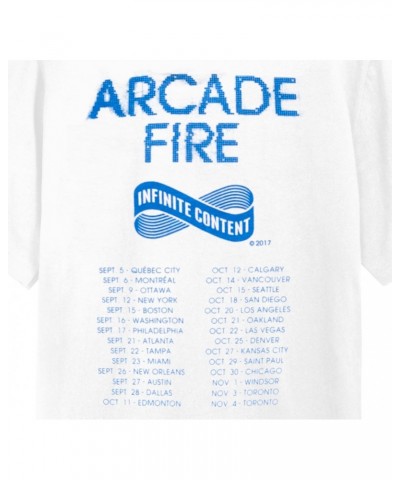 Arcade Fire Infinity Tour 2017 T-Shirt $3.84 Shirts