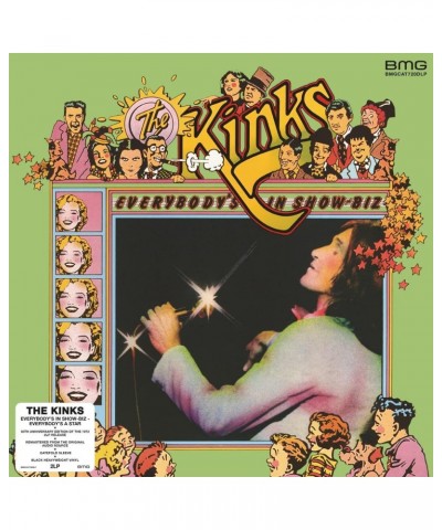 The Kinks Everybody's In Show-Biz (2LP) Vinyl Record $15.74 Vinyl