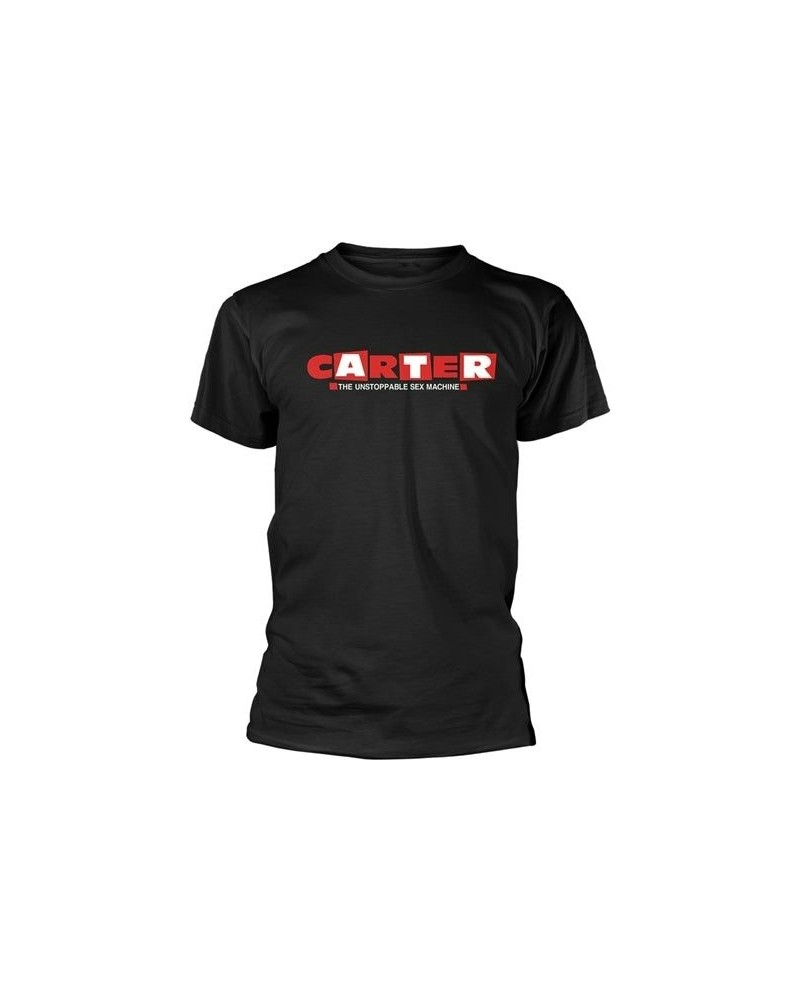 Carter The Unstoppable Sex Machine T-Shirt - Carter USM Logo $13.14 Shirts