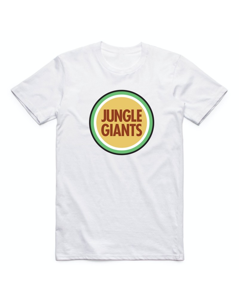 The Jungle Giants Circle White Tee $16.00 Shirts