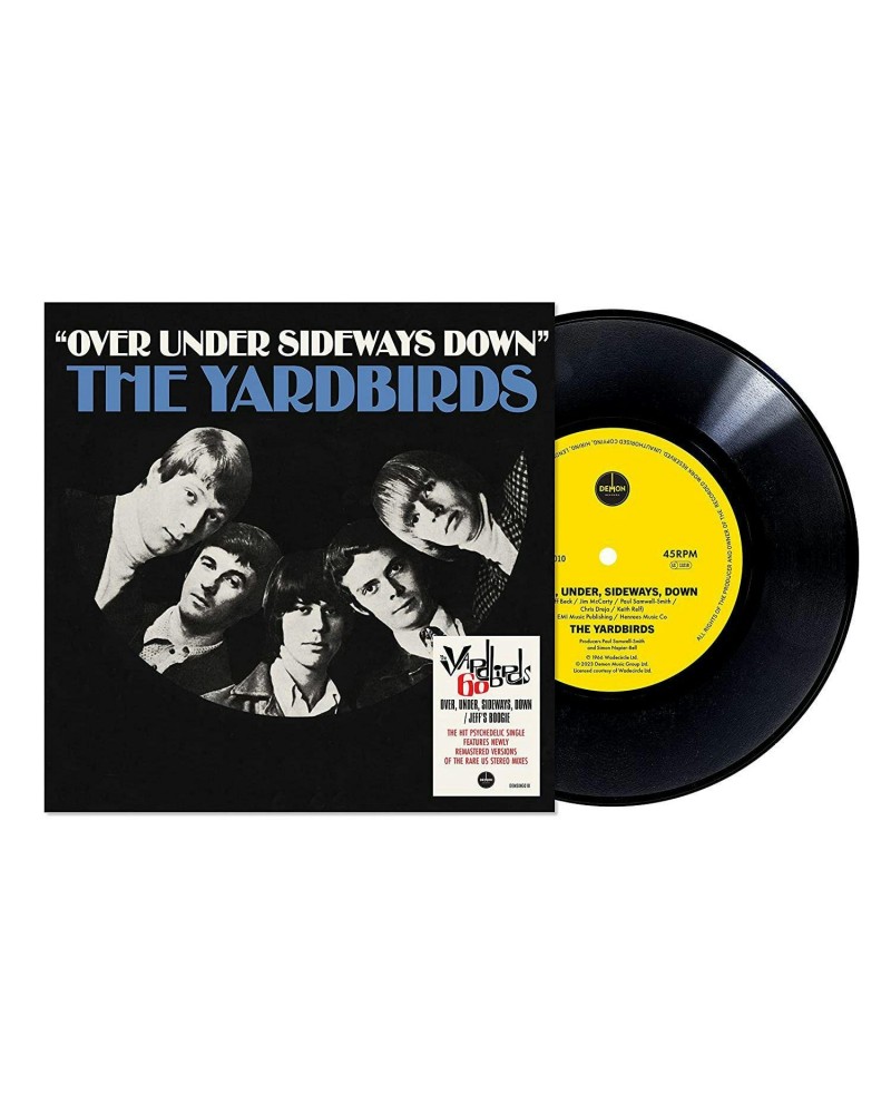 The Yardbirds Over Under Sideways Down / Jeff's Boogie Vinyl Record $9.06 Vinyl