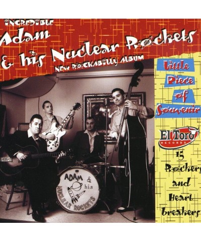 Adam & Nuclear Rockets LITTLE PIECE OF SOUVENIR CD $7.20 CD