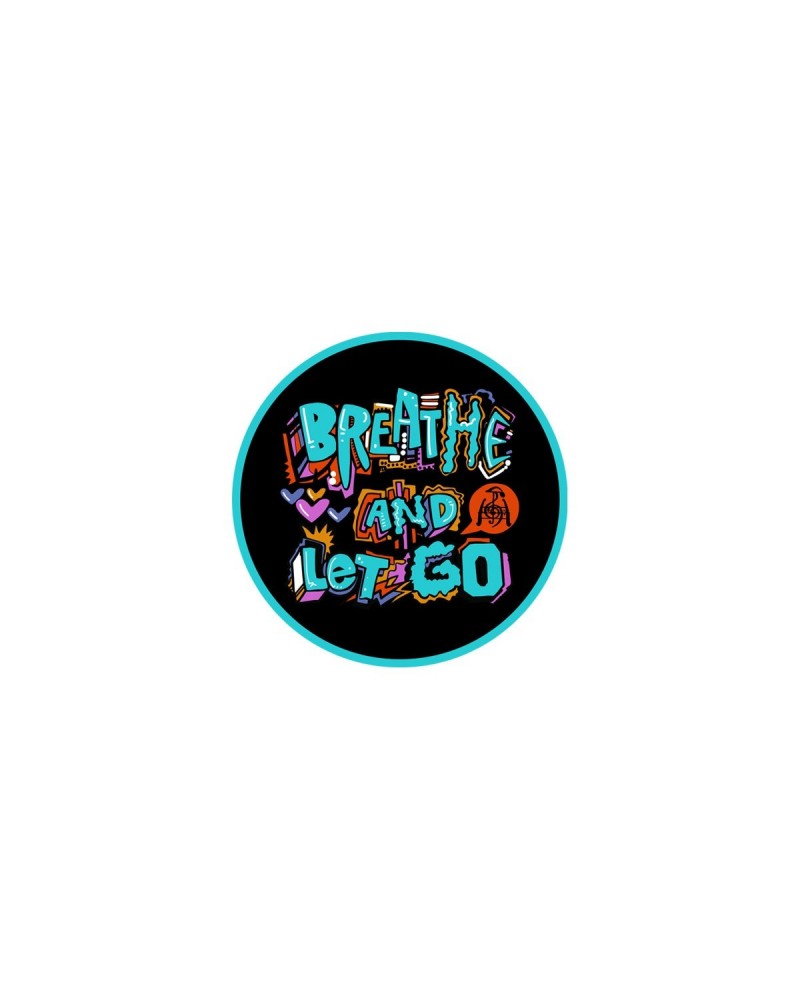 Mihali Breathe and Let Go Logo Sticker $1.24 Accessories