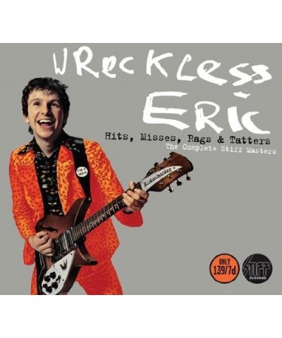 Wreckless Eric HITS MISSES RAGS & TATTERS: COMPLETE STIFF MASTERS CD $5.53 CD