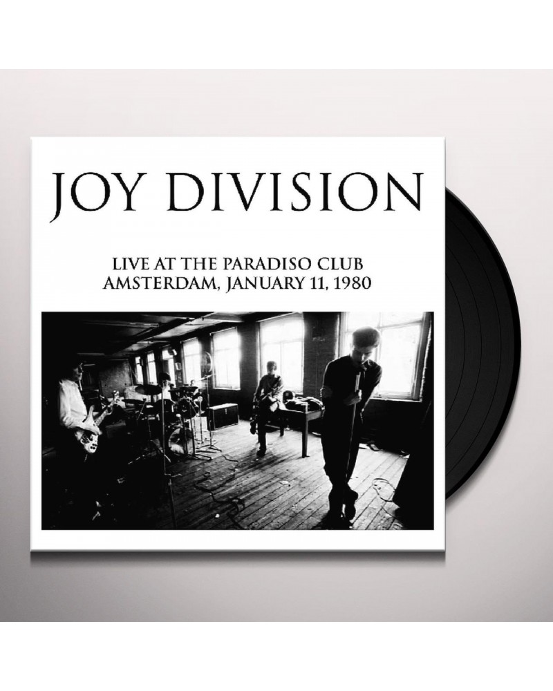 Joy Division LIVE AT THE PARADISO CLUB Vinyl Record $7.95 Vinyl