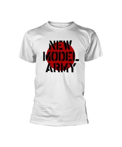 New Model Army T-Shirt - Logo (White) $10.45 Shirts