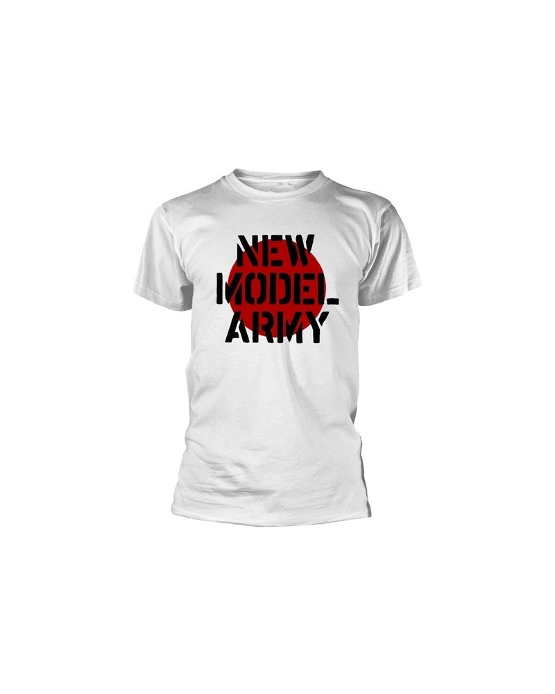 New Model Army T-Shirt - Logo (White) $10.45 Shirts