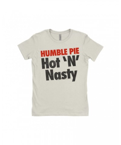 Humble Pie Ladies' Boyfriend T-Shirt | Hot N' Nasty Distressed Logo Shirt $7.98 Shirts