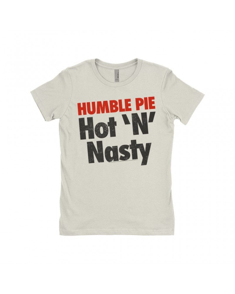 Humble Pie Ladies' Boyfriend T-Shirt | Hot N' Nasty Distressed Logo Shirt $7.98 Shirts