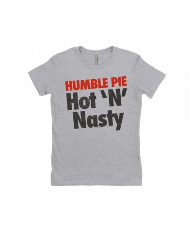 Humble Pie Ladies' Boyfriend T-Shirt | Hot N' Nasty Distressed Logo Shirt $7.98 Shirts