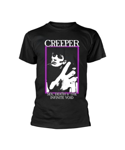 Creeper T-Shirt - Sex Death & The Infinite Void $9.86 Shirts