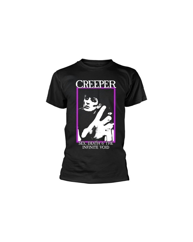 Creeper T-Shirt - Sex Death & The Infinite Void $9.86 Shirts