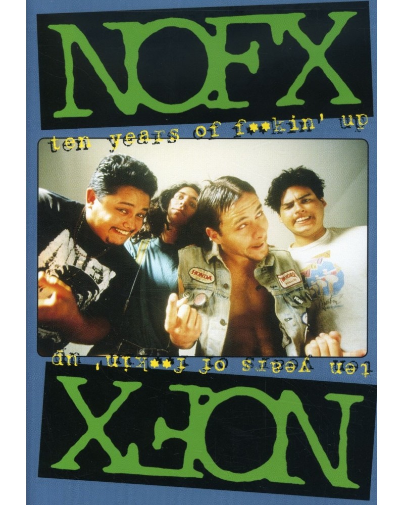 NOFX TEN YEARS OF FUCKIN UP DVD $8.05 Videos