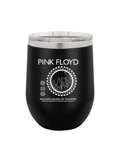 Pink Floyd Peaks & Valleys Laser Engraved Stemless Wine Glass $21.45 Drinkware