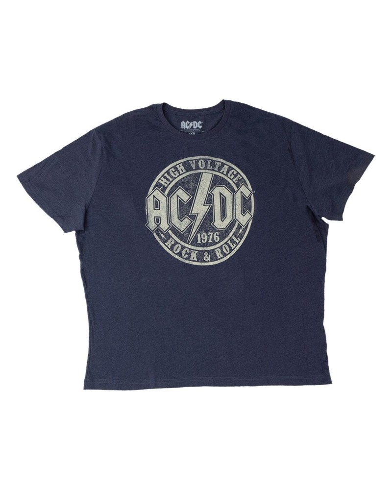 AC/DC High Voltage Big & Tall Navy Heather T-shirt $7.15 Shirts