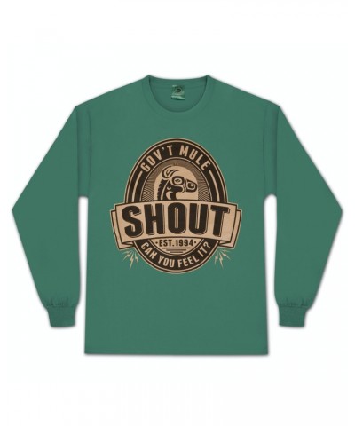 Gov't Mule Shout Beer Logo Long-Sleeve T-Shirt $7.50 Shirts