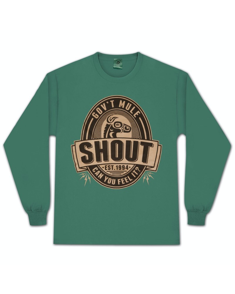 Gov't Mule Shout Beer Logo Long-Sleeve T-Shirt $7.50 Shirts