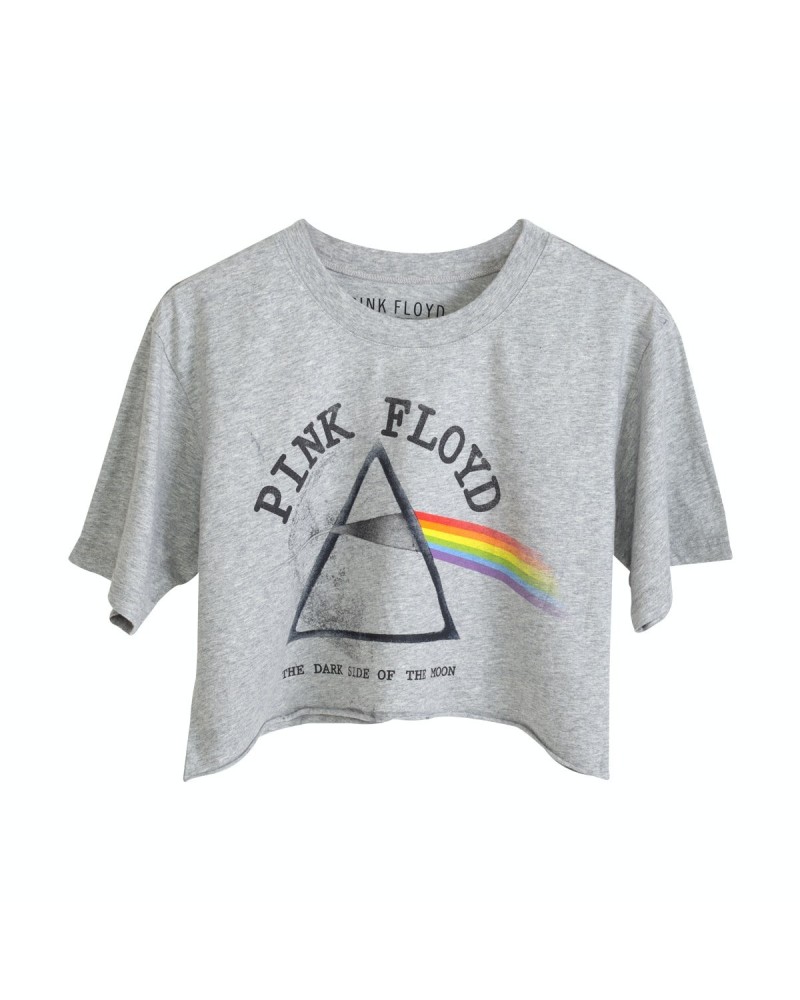 Pink Floyd Grey Dark Side (With Moon) T-shirt $5.38 Shirts