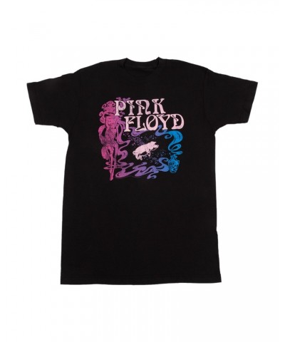 Pink Floyd Psychedelic Genie in a Bottle Pig T-shirt $11.25 Shirts