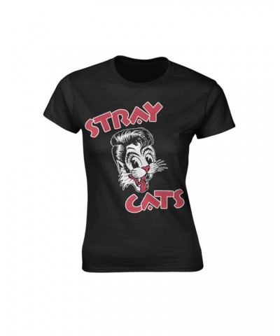 Stray Cats Women's T Shirt - Cat Logo $13.98 Shirts