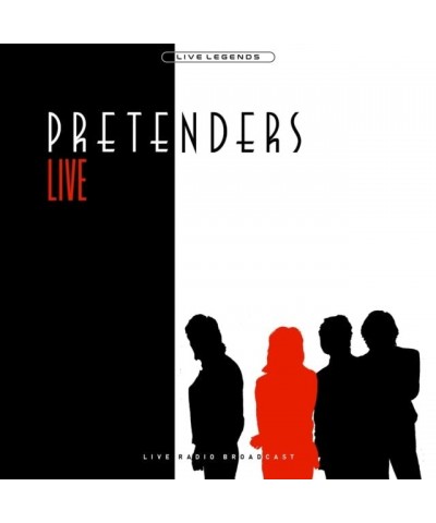 Pretenders LP Vinyl Record - Live (Clear Vinyl) $14.34 Vinyl