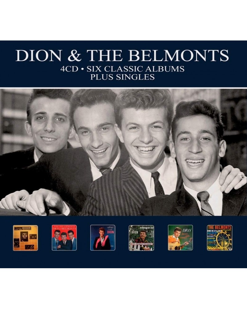 Dion & The Belmonts SIX CLASSIC ALBUMS PLUS SINGLES CD $4.49 CD