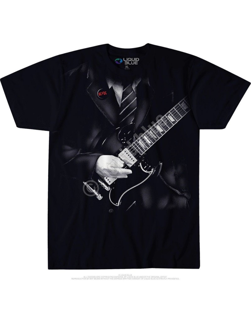 AC/DC Angus Young Black T-Shirt $12.95 Shirts