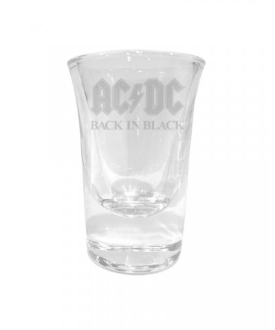 AC/DC Back In Black Laser Engraved Shot Glass $6.60 Drinkware