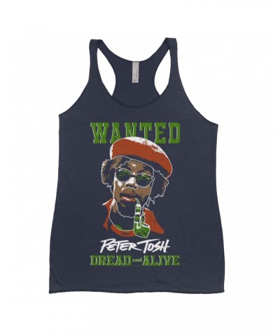 Peter Tosh Ladies' Tank Top | Wanted Dread And Live Shirt $8.97 Shirts