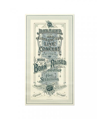 John Mayer Philadelphia Event Poster $7.75 Decor