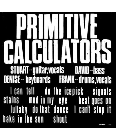 Primitive Calculators CD $5.40 CD