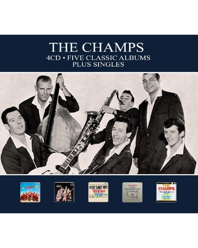 The Champs 5 CLASSIC ALBUMS PLUS SINGLES CD $4.60 CD