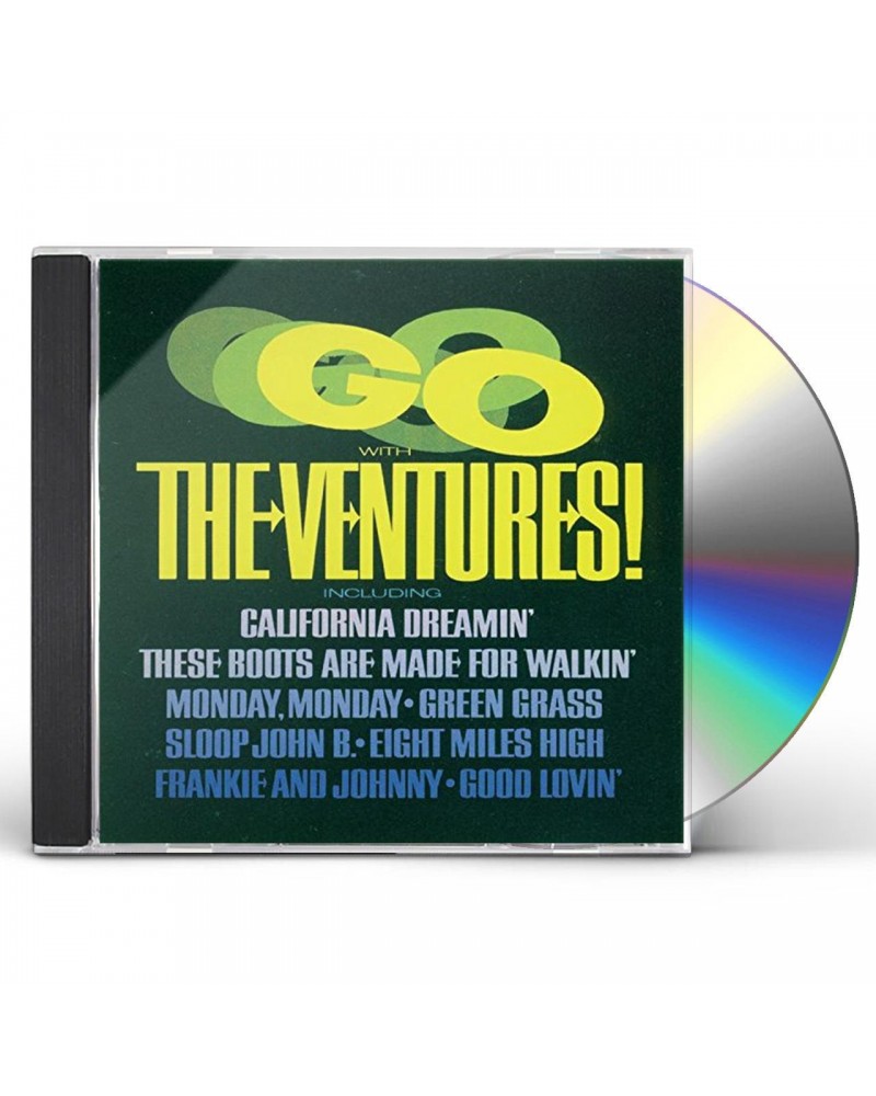 Ventures GO WITH THE VENTURES CD $12.75 CD